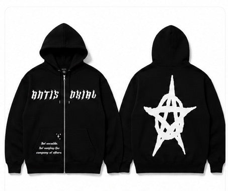 Antisoxial Zip Up