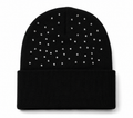 Rhinestone Beanie