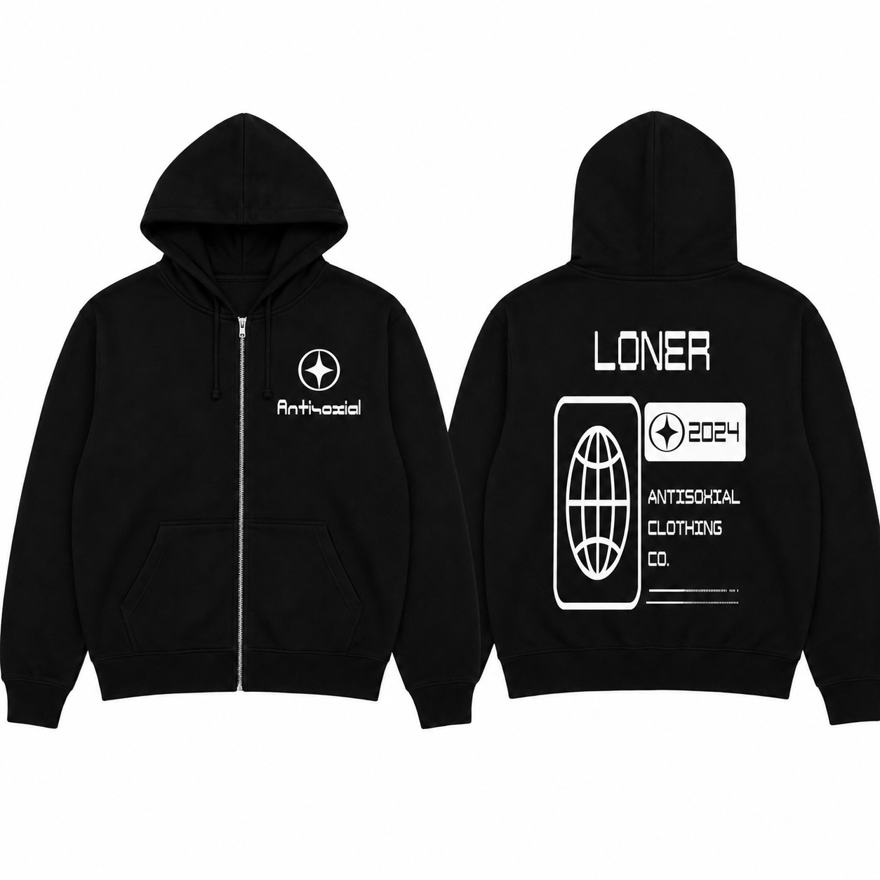 Loner Zip Up